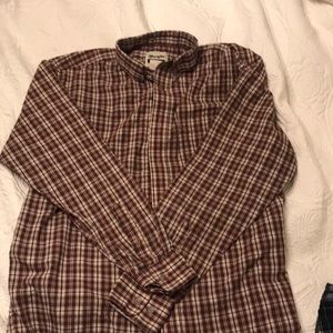 Men’s button front shirt